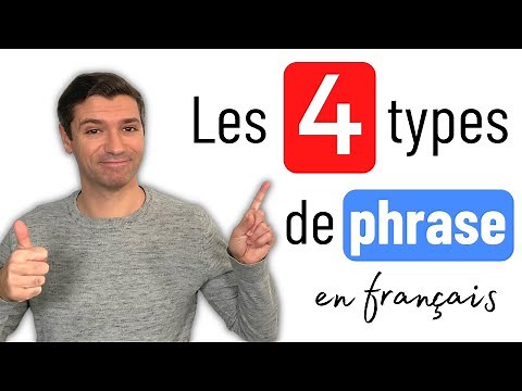 Phonétique française - Les types de phrase et leur intonation en 3 min !
