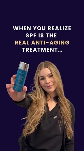 ARIA *Modern Aesthetics* on Instagram: "When it comes to anti-aging, nothing works harder than daily SPF. Sun exposure is responsible for the majority of premature wrinkles, pigmentation, and collagen breakdown — and it happens year-round, even on cloudy winter days. ⁠ ⁠ SPF isn’t just for summer. It’s the foundation of healthy, youthful skin and the most important step in protecting the results of injectables, lasers, microneedling, and medical-grade skincare. ⁠ ⁠ Using the right broad-spectrum