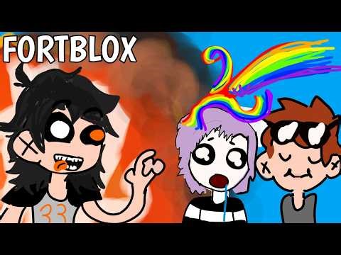 a primeira gameplay de fortblox do youtube