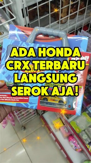 ADA "HONDA CRX" TERBARU LANGSUNG SEROK AJA!! #diecast #hotwheels