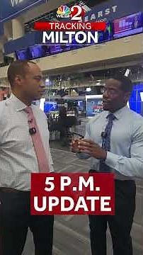 Hurricane Milton 5 p.m. update with Stewart and Marquise