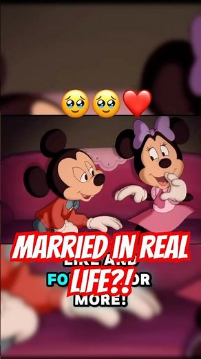 🤯Mickey and Minnie: Married in Real Life?! 💕