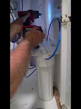 Kitchen Water Filters Rack Clearwater Handyman