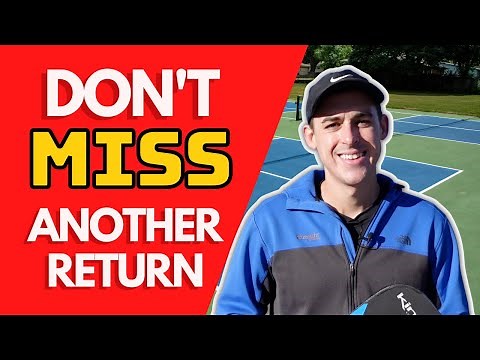 How to Hit a PERFECT Pickleball Return of Serve in 5 Simple Steps