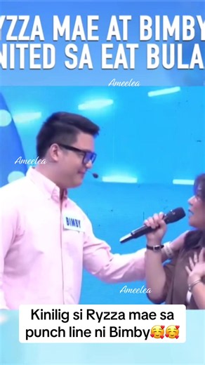 Kinilig si Ryzza mae sa punch line ni Bimby — viral reaction