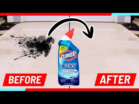 The SECRET to Removing Car Oil from Concrete Instantly ⚡