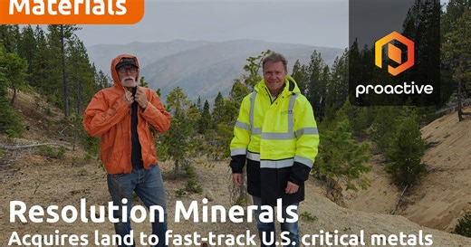 Resolution Minerals secures key land to expand Idaho operations