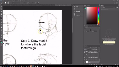 How to Draw Heads (Step by Step Narrated Tutorial)