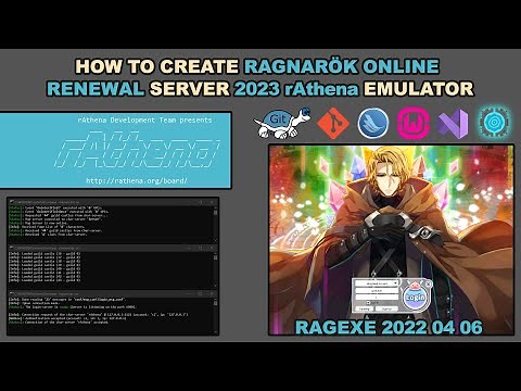 Tutorial - How to Create Ragnarok Online (Offline) Renewal Server 2023 - 2024 rAthena Emulator