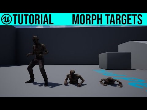 UE4 Morph Keys From Blender Shape Keys
