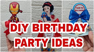 DIY Birthday Party Ideas #birthday #birthdayparty #birthdaypartyideas #birthdaygift #diybirthdaygift #diyideas #birthdayideas #diy | DIY IDEAS