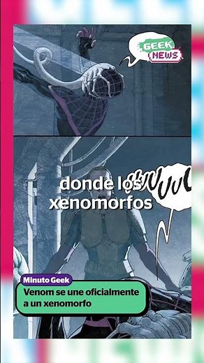 Venom se une oficialmente a un xenomorfo en Aliens vs Avengers | Reporte Indigo