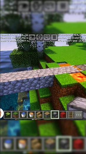 minecraft automatic bridging machine#minecraft #phonk