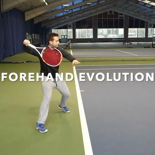 Tennis Forehand Evolution⚡️ Which One Are You?