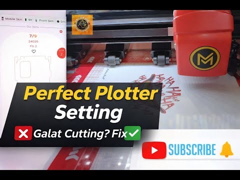 Modern Mart Plotter Setting Full Guide 🔧 | Modern Mart Plotter Setting for Beginners😍 #subscribe