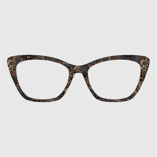 The Luxury Leopard Print Magnetic Glasses Toppers – Compatible With Pair Eyewear Frames - Etsy