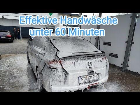 Auto Waschen: Handwäsche in unter 60 Minuten. Perfekt sauber ohne Kratzer