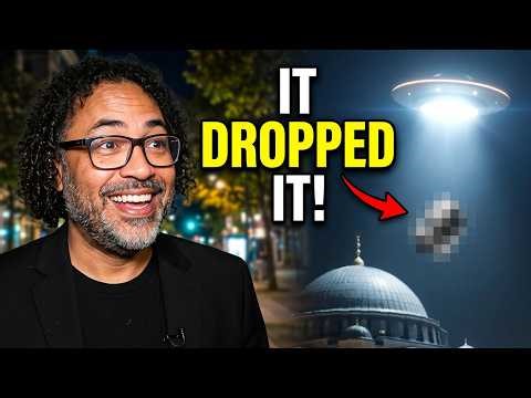 UFO DROPPED SOMETHING OFF in BREAKING UFO FOOTAGE!