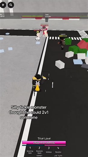 Silly Tickle Monster vs. 2v1 Challenge in Roblox