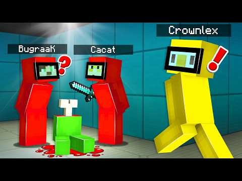 AMONG US with the Crew but in Minecraft!