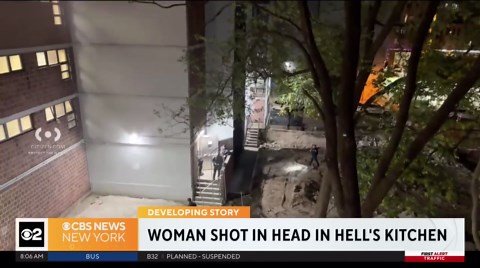 Woman shot in head in Hell's Kitchen NYCHA building, NYPD says