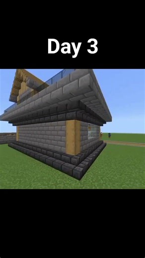 minecraft biggest world day 3 #shorts #minecraft