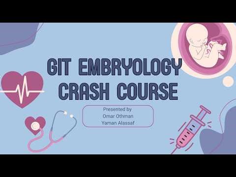 GIT Embryology Crash Course || Yaman Alassaf and Omar Othman