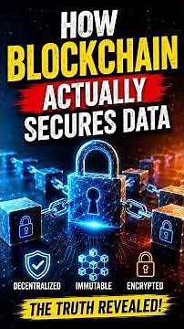 How Blockchain Actually Secures Data #techexplainer