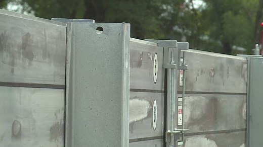 Clarksville unveils innovative floodwall to protect historic river town