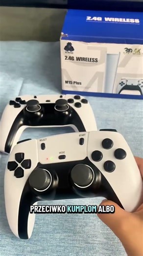 Konsola retro 2 pady bezprzewodowe 20000 gier