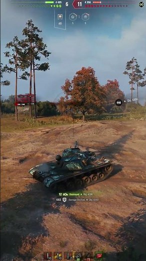 T110E5 1vs5 Clutch – 8329 DMG & 3240 Block | Ultra HD 4K Gameplay | World of Tanks #Shorts 3