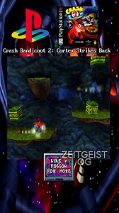 Crash Bandicoot 2: Level 20 - Bee-Having Secret Area NOT THE BEEEEsSSS! A long level with some tricky jumps. Crash Bandicoot 2 Cortex Strikes Back is the sequel to Crash Bandicoot and is seen by some as the apex of the series and one of the best games on the original PlayStation! #gaming #retro #videogame #retrogaming #reelsfbシ #fbreels #love #fb #flashback #clips #gameplay #retrogames #nostalgia #fypシ #instagood #childhood #fyp #crash #playstation #ps1 #crashbandicoot #Sony #secret | Zeitgeist