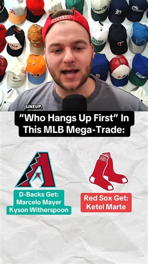 Stripe Sports Show on Instagram: "Who hangs up first in this massive trade between the Boston Red Sox and Arizona Diamondbacks for Ketel Marte? #mlb #diamondbacks #redsox"
