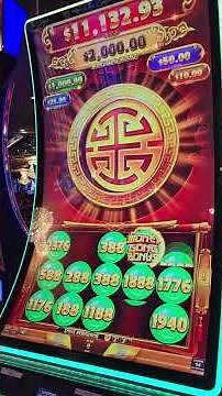 The SUPER Money Gong Bonus Went CRAZY! #slots #casino #lasvegas