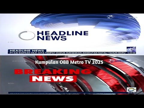Kumpulan OBB Headline News dan Breaking News Metro TV Terbaru 2025