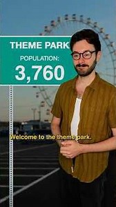 updating the population sign for a theme park #loop