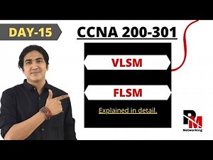 FREE CCNA 200-301 | DAY-15 | VLSM | FLSM | VARIABLE LENGTH SUBNET MASK | 192.168.1.0/27 |