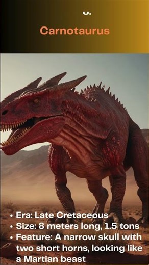 Top 10 Dinosaurs That Look Like Aliens 👽🦖 #dinosaurs #alien #jurassic