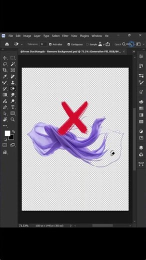 Photoshop 2026 – How to Remove & Change Background Color of Delicate Silk Fabric