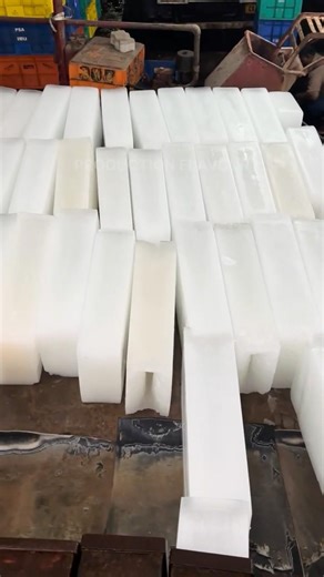 You’ve Never Seen This Ice-Making Process Before 👀🧊|| #productionflavour #manufacturing #iceblocks