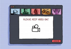 Please, let students turn their videos off in class