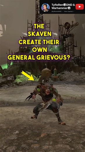 Veskit the Cyborg Skaven 🤖🐀 Warhammer Lore #totalwarwarhammer3 #lore #warhammer3mods