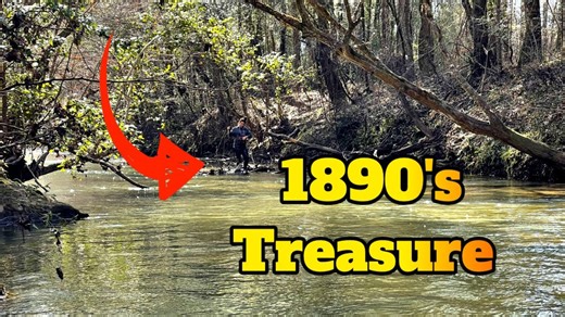 Treasures Unearthed in a Historic Creek Bed by American Mudlarkers!