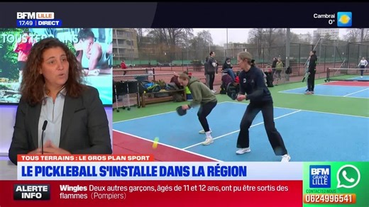 Tous terrains du lundi 13 janvier - Le pickleball s'installe dans la région