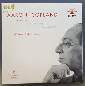 Aaron Copland / Webster Aitken - Piano Music Of Aaron Copland