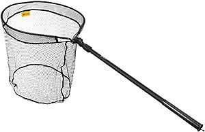 Spinning Net Predator Classic PRO with 3K Carbon Handle - L/XL/XXL Frame Size, Rubberized/Silicone Net Selection, Net, Keepnet, Landing Net, Intuitive, No Hook Snags