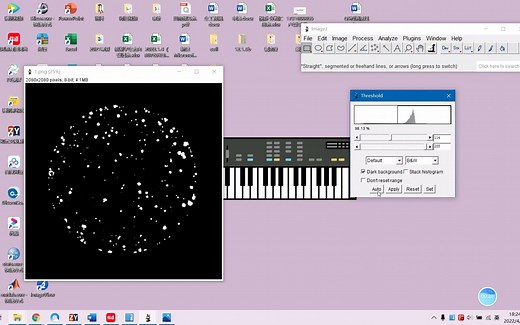 ImageJ-细胞集落克隆形成计数
