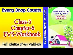 Every Drop Counts Class‐5 Chapter‐6 EVS‐Workbook fully solved exercise ‪@NCERTTHEMIND‬