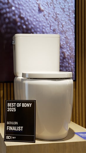 From its concealed trapway to its soft-close seat, Duravit’s Qatego Two-Piece Toilet blends engineering and elegance. Introducted at BDNY, this piece highlights the Studio F.A. Porsche collaboration and Duravit’s commitment to local, carbon-neutral production. Watch the full video here: https://hubs.la/Q03X-l_70 Duravit AG (US) #duravit #bdny2025 #designtv #sponsored | Interior Design Magazine