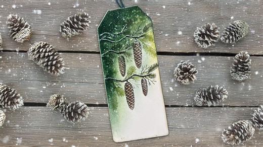 Tracey's first Quick Craft using the New Faelight Chronicles Collection to create a beautiful Tag ✨ Quick Crafts: Join Tracey in this mesmerising tutorial as she shares some inspiration with what you can do with some of the stamps from this new collection 🤩 Showing how you can build depth into your scene and then blend in the stamps to add that mystical atmosphere on a wonderful wintery scene 💚 If you would like to find the products that Tracey used in this video, follow this link to our websi